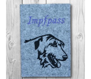 Stickdatei - Irischer Wolfshund Silhouette